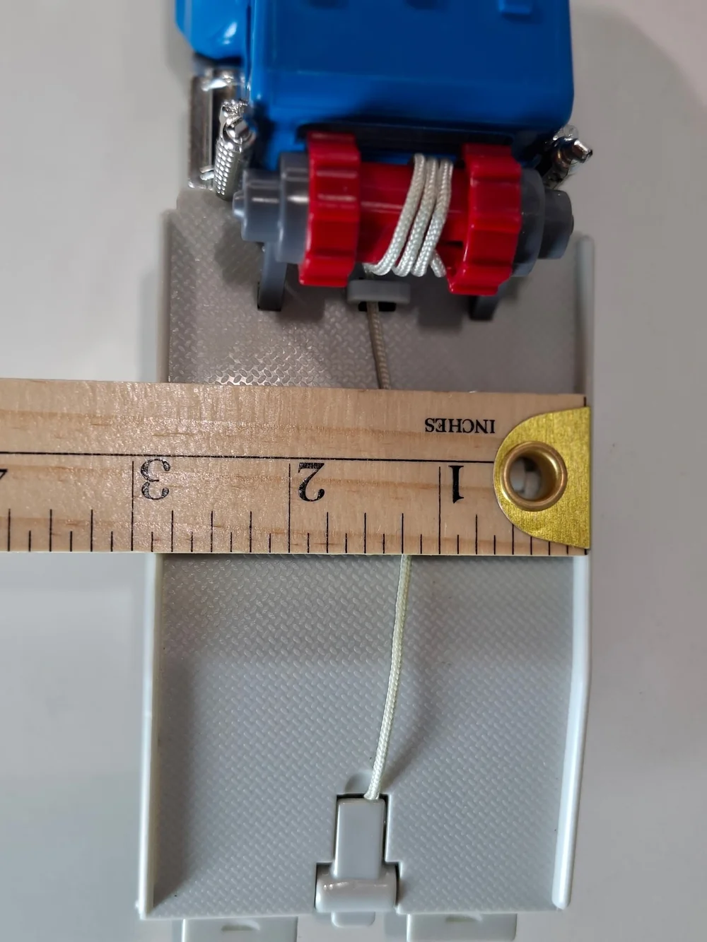 Blue Die-Cast Toy Truck with Chrome Accents for Kids